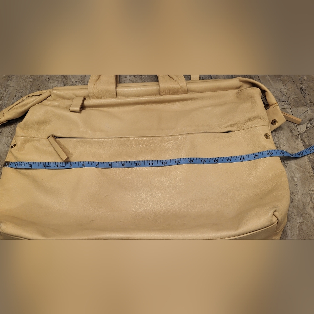 Alberta Di Canio Women's Cream Shoulder Bag - Picture 4 of 16